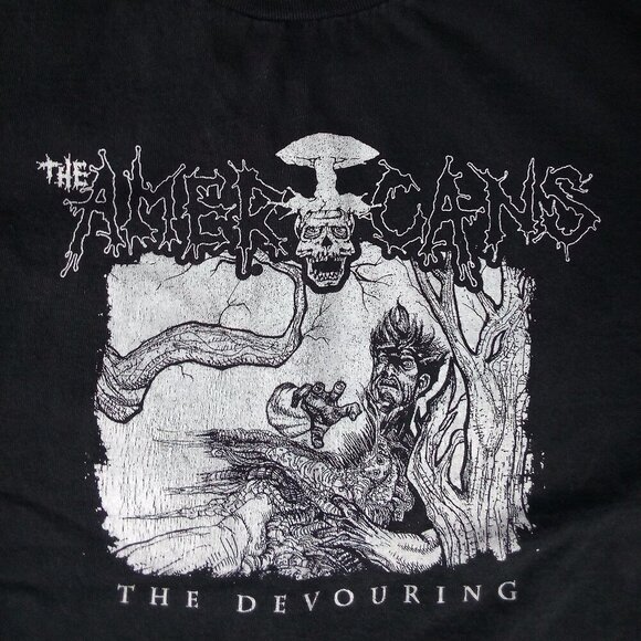 The Americans The Devouring Hardcore Crust T-Shirt - Picture 1 of 7